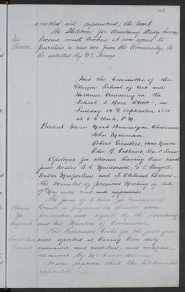 Minutes, Apr 1854-Mar 1882 (Page 145, Version 1)