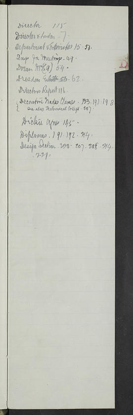 Minutes, Aug 1911-Mar 1913 (Index, Page 4, Version 1)