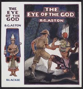 Design for Blackie Books - The Eye of the God (Version 1)