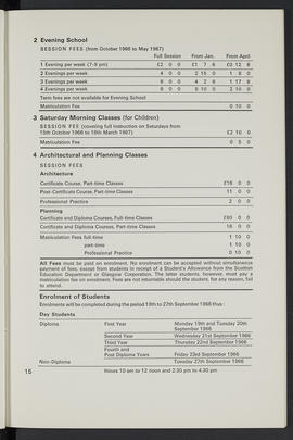 General prospectus 1966-1967 (Page 15)