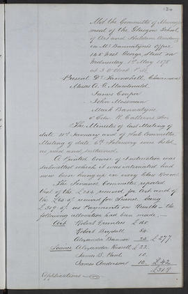 Minutes, Apr 1854-Mar 1882 (Page 134, Version 1)