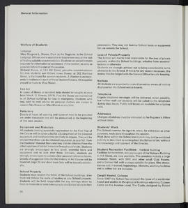 General prospectus 1972-1973 (Page 38)