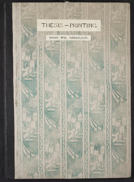 Thesis printing folio (Page 1)