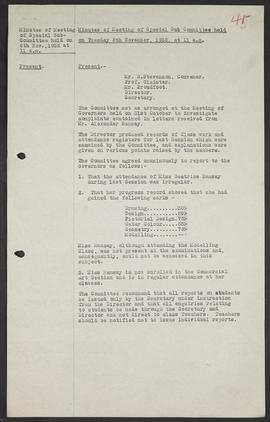 Minutes, Oct 1931-May 1934 (Page 45, Version 1)