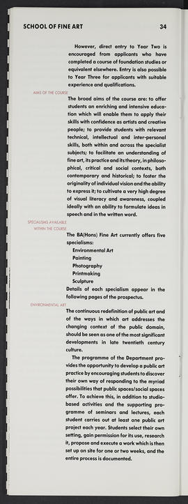 General prospectus 1994-1995 (Page 34)