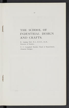 General prospectus 1933-1934 (Page 33)