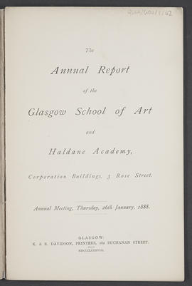 Annual Report 1886-87 (Page 1)