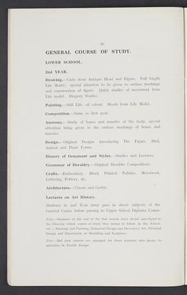 General prospectus 1932-1933 (Page 20)