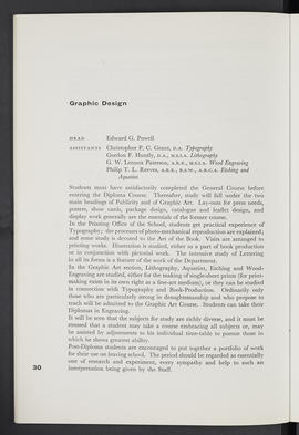 General prospectus 1961-62 (Page 30)