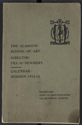 Prospectus 1912-1913 (Front cover, Version 1)