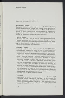 General prospectus 1970-1971 (Page 105)