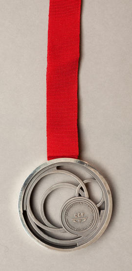 Glasgow Commonwealth Games silver medal (Version 2)