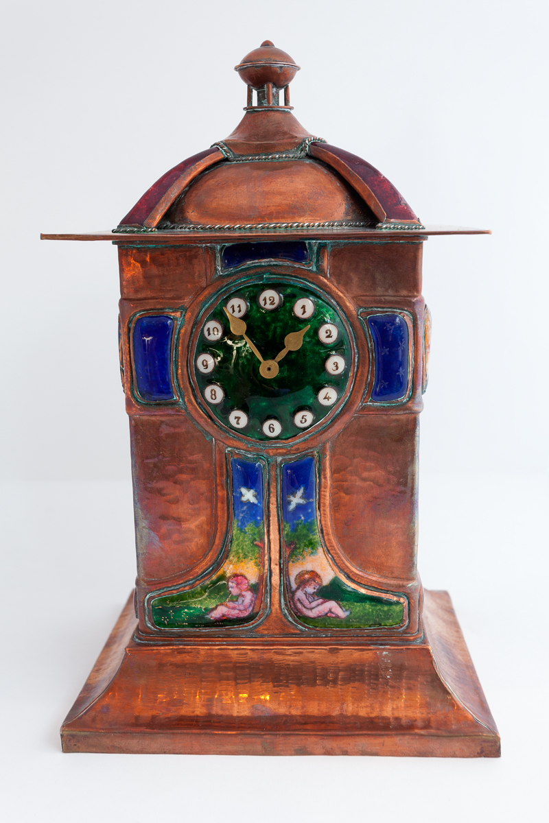 The Glasgow Style · Mantel clock, by De Courcy Lewthwaite Dewar · c1905-1910