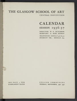 General prospectus 1936-1937 (Page 1)