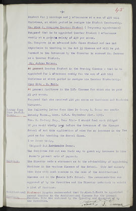 Minutes, May 1909-Jun 1911 (Page 45, Version 1)
