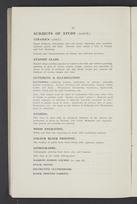 General prospectus 1931-1932 (Page 20)