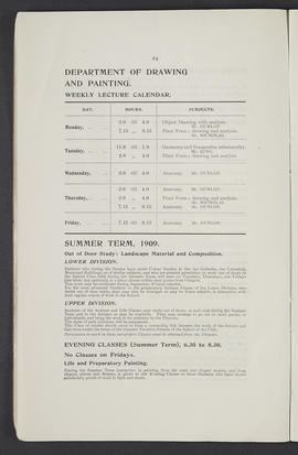 General prospectus 1908-1909 (Page 24)