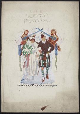 Design for The Scots Pictorial - wedding scene