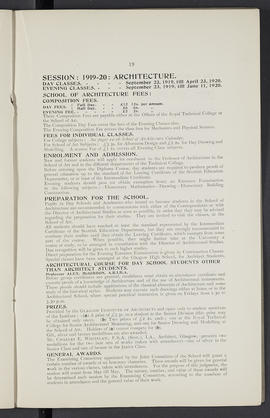 General prospectus 1919-1920 (Page 19)