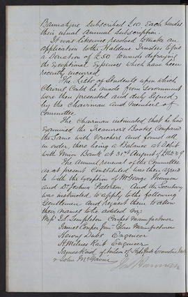 Minutes, Apr 1854-Mar 1882 (Page 119, Version 2)