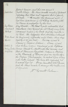Minutes, Sep 1907-Mar 1909 (Page 41)