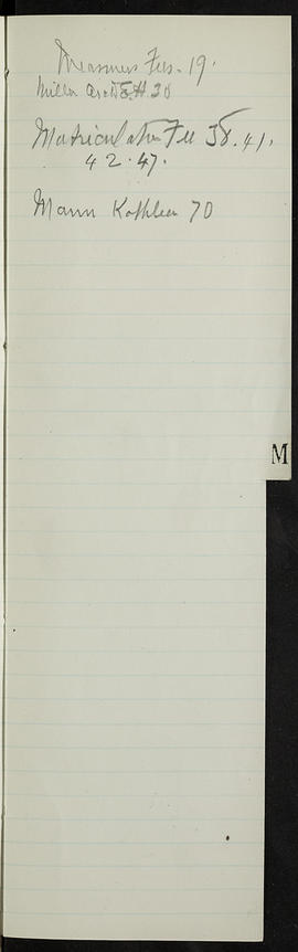 Minutes, Jan 1930-Aug 1931 (Index, Page 12, Version 1)