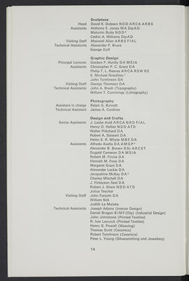 General prospectus 1970-1971 (Page 14)