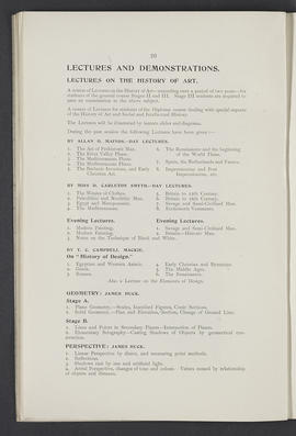 General prospectus 1927-1928 (Page 20)