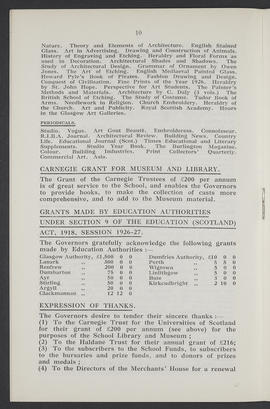 Annual Report 1926-27 (Page 10)
