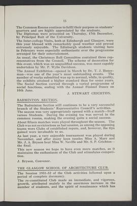 Annual Report 1931-32 (Page 15)