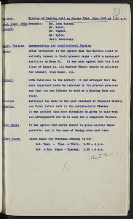 Minutes, Jan 1925-Dec 1927 (Page 33, Version 1)