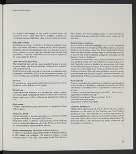 General prospectus 1977-1978 (Page 45)