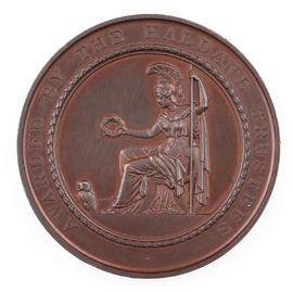 Glasgow School of Art and Haldane Academy medal (Version 2)