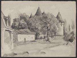 Landscape with chateau