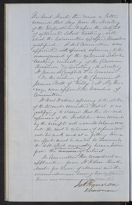 Minutes, Apr 1854-Mar 1882 (Page 25, Version 2)