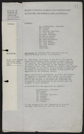 Minutes, Oct 1931-May 1934 (Page 11, Version 1)