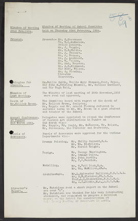 Minutes, Oct 1931-May 1934 (Page 69, Version 1)