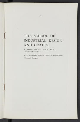 General prospectus 1932-1933 (Page 31)