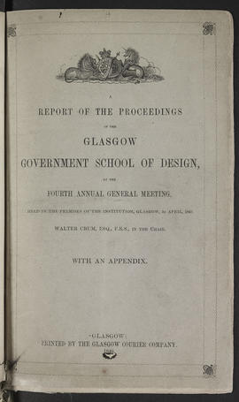 Annual Report 1848-49 (Front cover, Version 1)