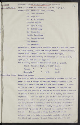 Minutes, Jun 1914-Jul 1916 (Page 11, Version 1)