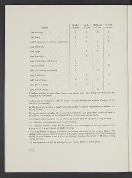 General prospectus 1952-3 (Page 20)