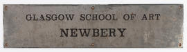 Newbery Building sign