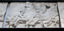 Plaster cast of Parthenon Frieze (Block XL from the North frieze)