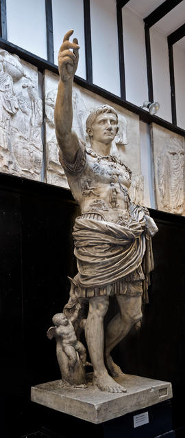 Plaster cast of Augustus of Primaporta (Version 2)