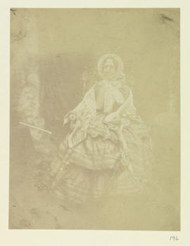 (Seated older woman)