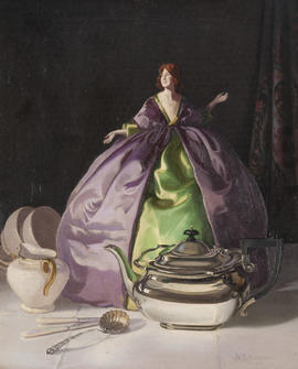 Still life with a doll