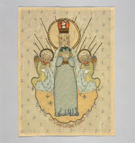 Panel - Madonna and Two Angels