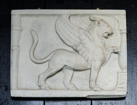 Plaster cast of chimera in relief (Version 1)