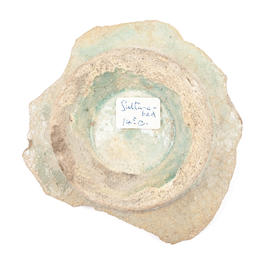 Ceramic fragment from the bottom of a ceramic vase (Version 2)