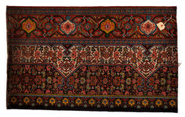 Carpet sample featuring floral repeat pattern (Version 1)